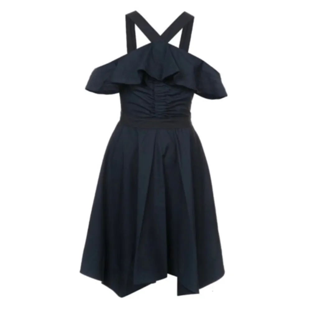 Derek Lam NEW  10 Crosby Halter Poplin Dress - Image 2