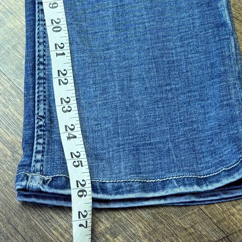 BKE Gabby Curvy Fit High Rise Bootcut Jeans Women's 30 x 26.5 Stretch Blue Denim - Image 11