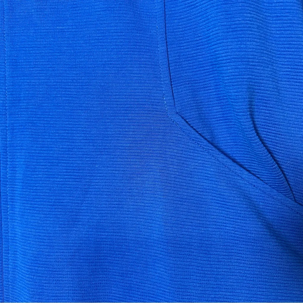 Boden Cornelia Ottoman Dress Long Sleeve Knee Length Royal Blue Size 20/22L - Image 10