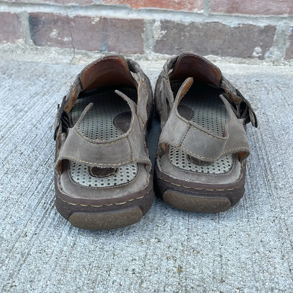 BORN Fisherman Sandals Waterproof comfy Tan womens size 9/40.5 - Image 3