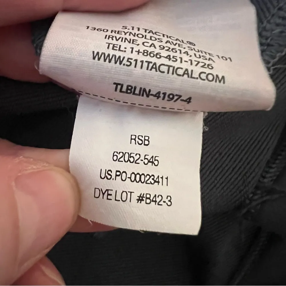 5.11 Tactical Reese 1/4 Zip Women’s M Gray Performance Training Pullover 511 - Image 8