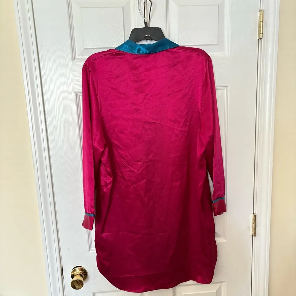 Vintage Victoria Secret Medium Button Front Night Dress - Image 2