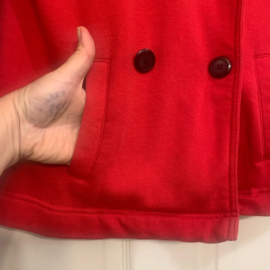 Hurley Red & Black Hooded Sweatshirt Feel XL Coat.       2700 - Image 3