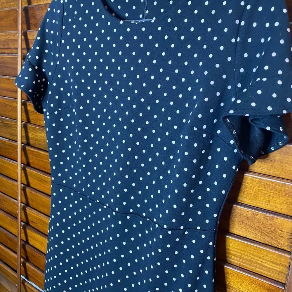 Old Navy Polka Dot Ruffle Sleeve Dress - Image 2