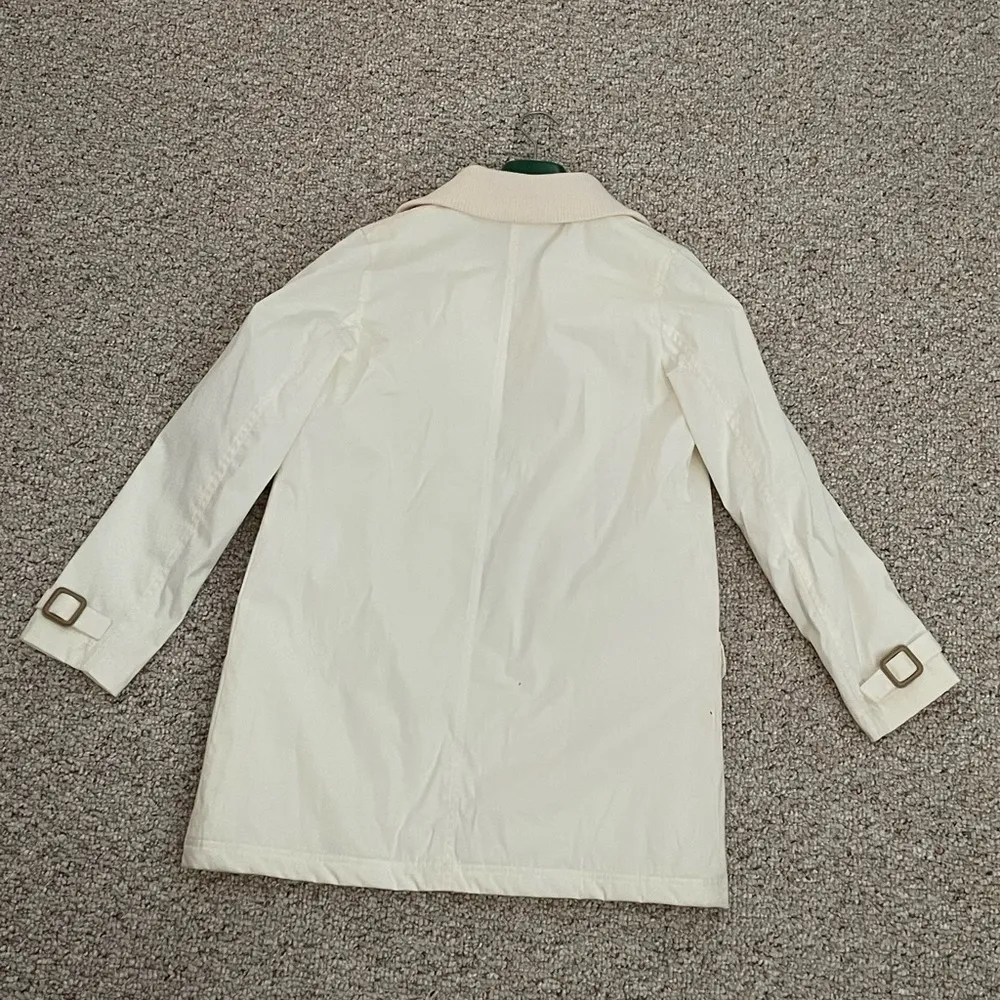 Women’s Lacoste Water Repellant Jacket off white size 38 (small) BNWT - Image 3