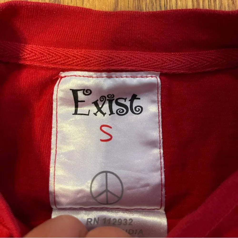 EXIST Women’s Tie-Dyed Key West Chicken Long Sleeve T-Shirt, Small - Image 3