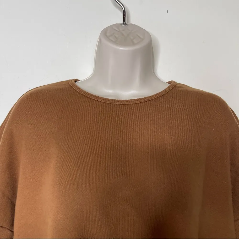 The Frankie Shop Brown Crew Sweatshirt Pullover L - Image 4