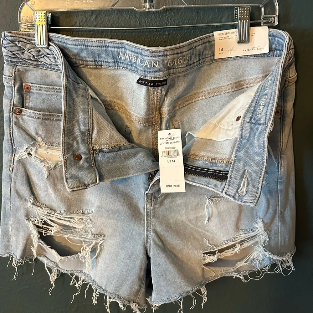 American Eagle jean shorts - Image 2