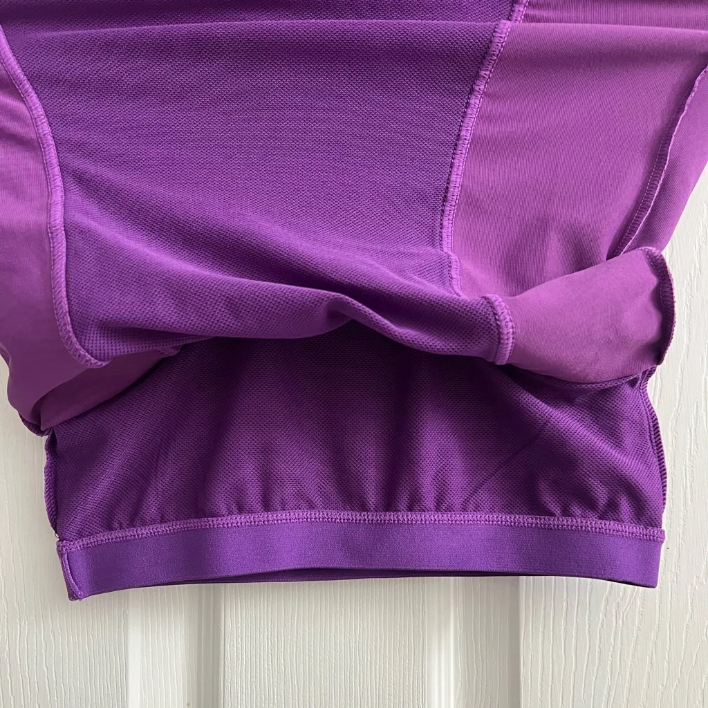 ASICS Vibrant Purple Motion Dry Workout Tank Top with built in sports bra SizeXS - Image 6