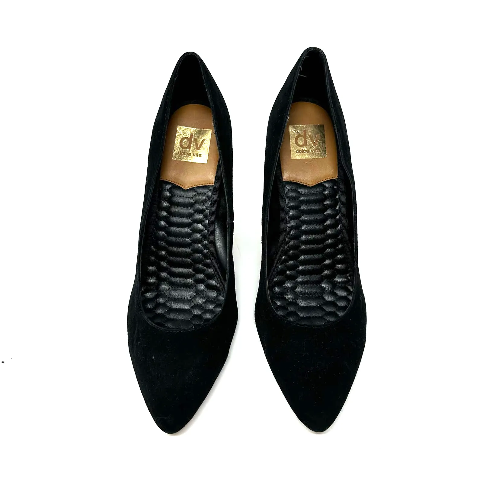 dv Dolce Vita size 10 black pointed toe pumps high‎ heel - Image 9