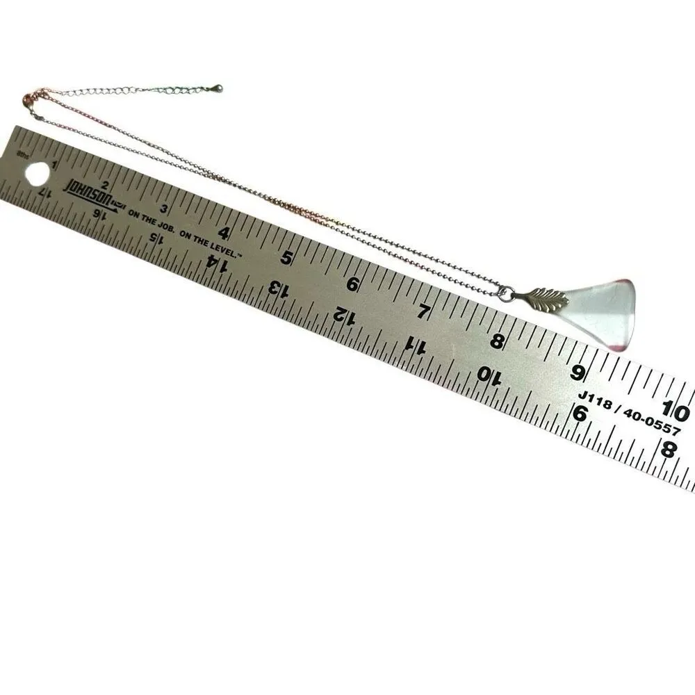 Sea Glass Pendant Necklace - Image 9