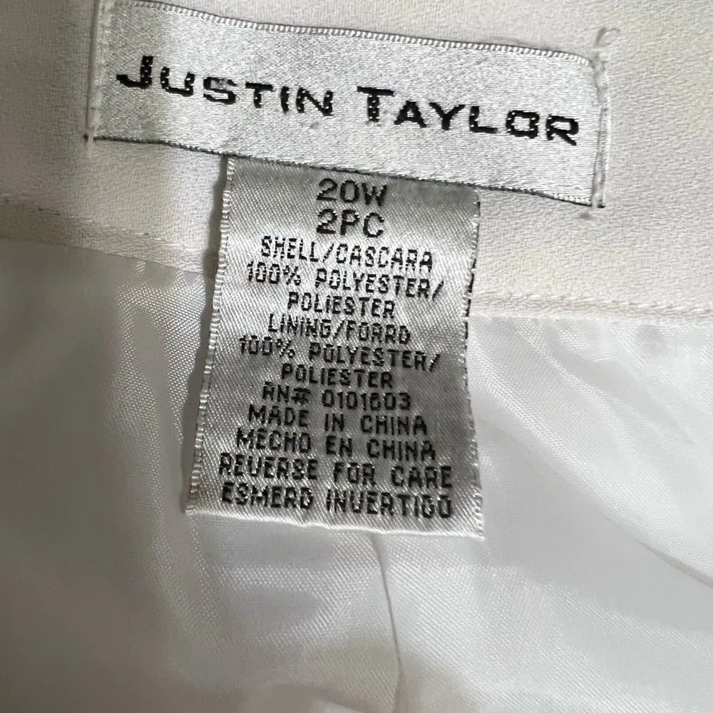 Justin Taylor 2 piece outfit vintage 20 White Size undefined - Image 10