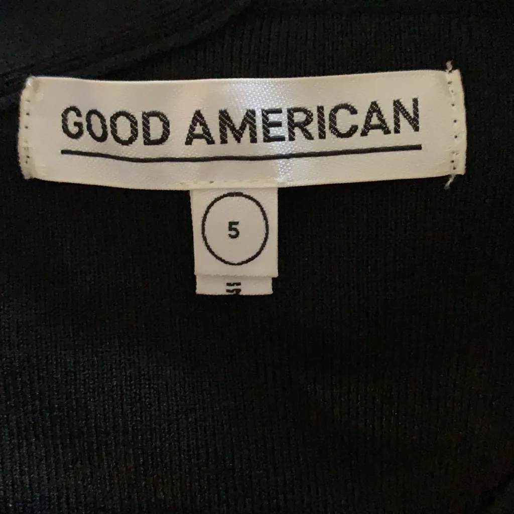 Good American‎ asymmetrical ribbed dress - Image 3