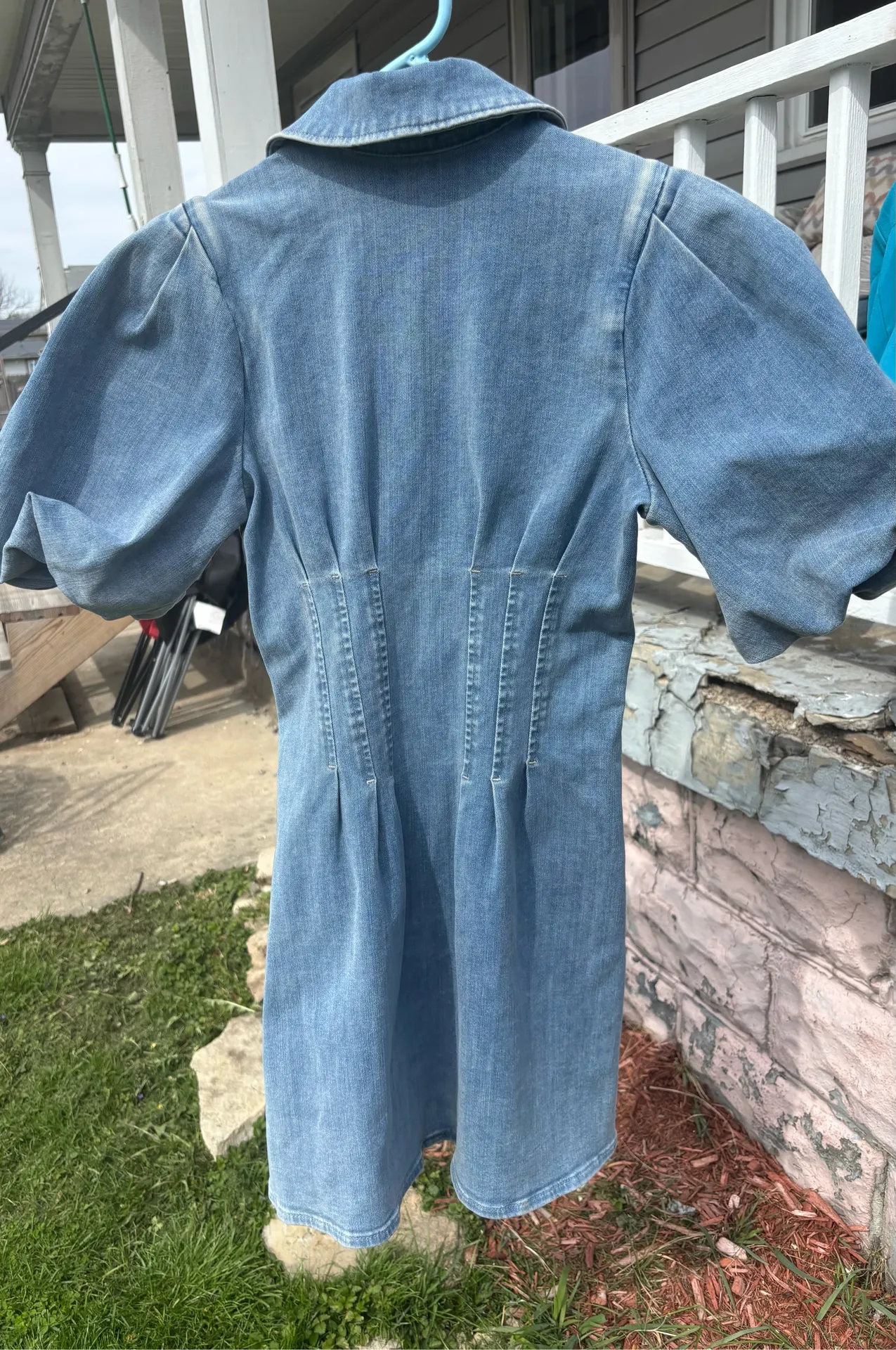 Express Denim dress woman's size XS NWOT - Image 4