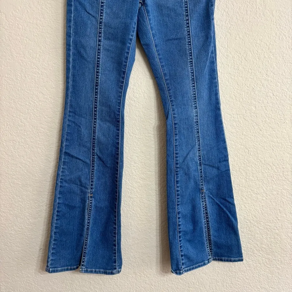 Levi's  726 Blue Flare Jeans Size 26 - Image 5