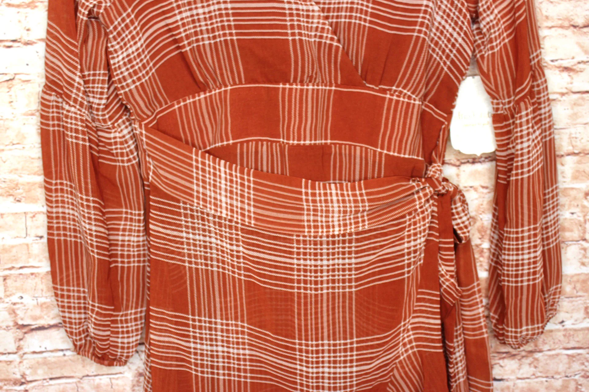 Altar’d State | Livorna plaid midi dress - Image 5