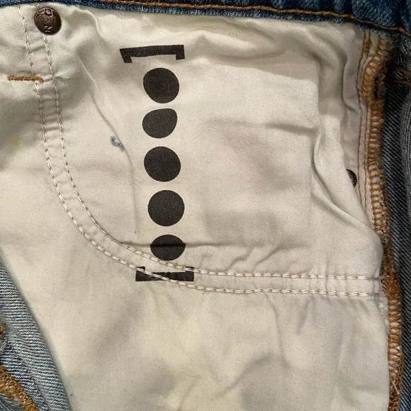 BLANK NYC NWT, graffiti shorts Free‎ People 28,  throwback - Image 9