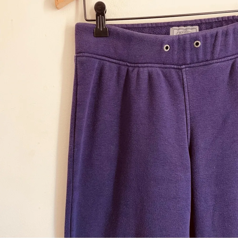 Ugg Straight Leg Terry Fleece Lined Purple Sweatpants size S - Image 3