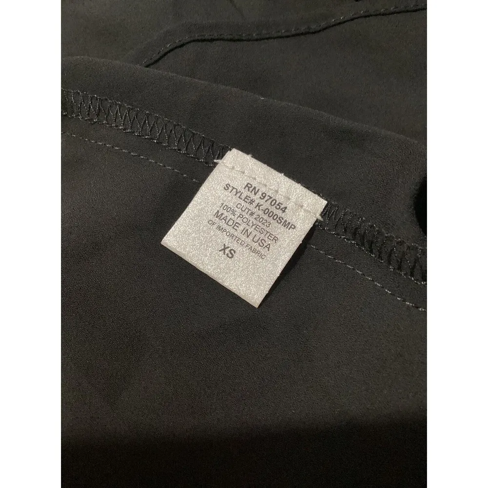 Krisa Long Sleeve Deep V Neck MIDI Black Dress - Image 9