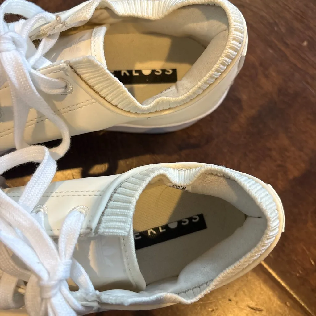 Adidas x Karlie Kloss Women's Trainer XX92 off white platform sneakers - Image 3