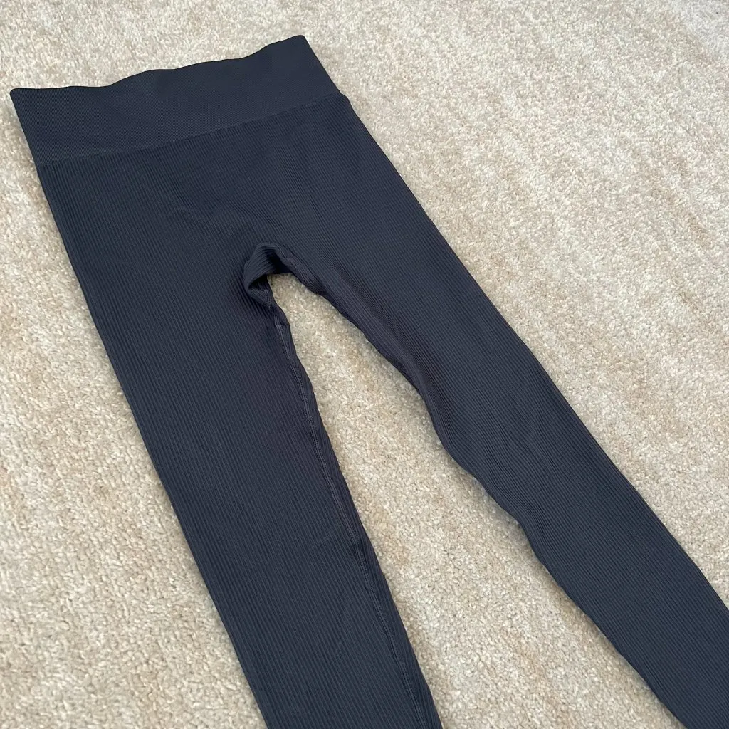 Adanola Ribbed Leggings S - Image 3