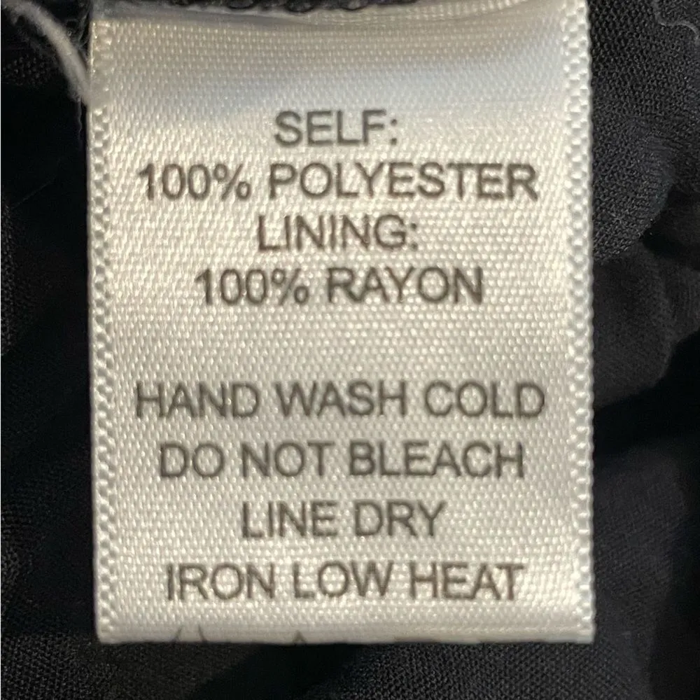 ee:some  Leopard Print Ruffles Mini Skort Skirt Black White Size Small - Image 5