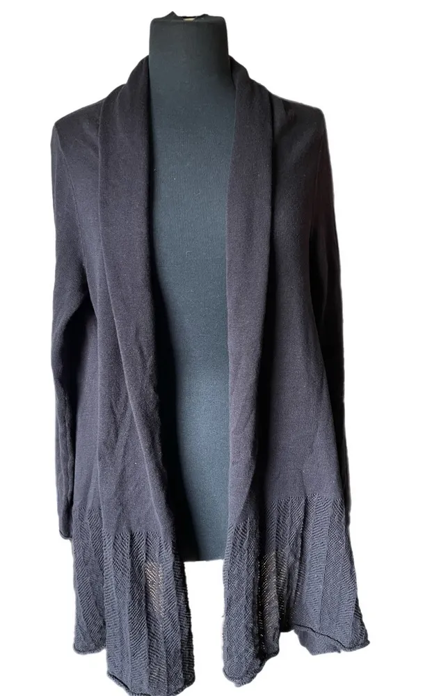 Catherine Malandrino Sweater Top
Black size M 100% cotton - Image 1