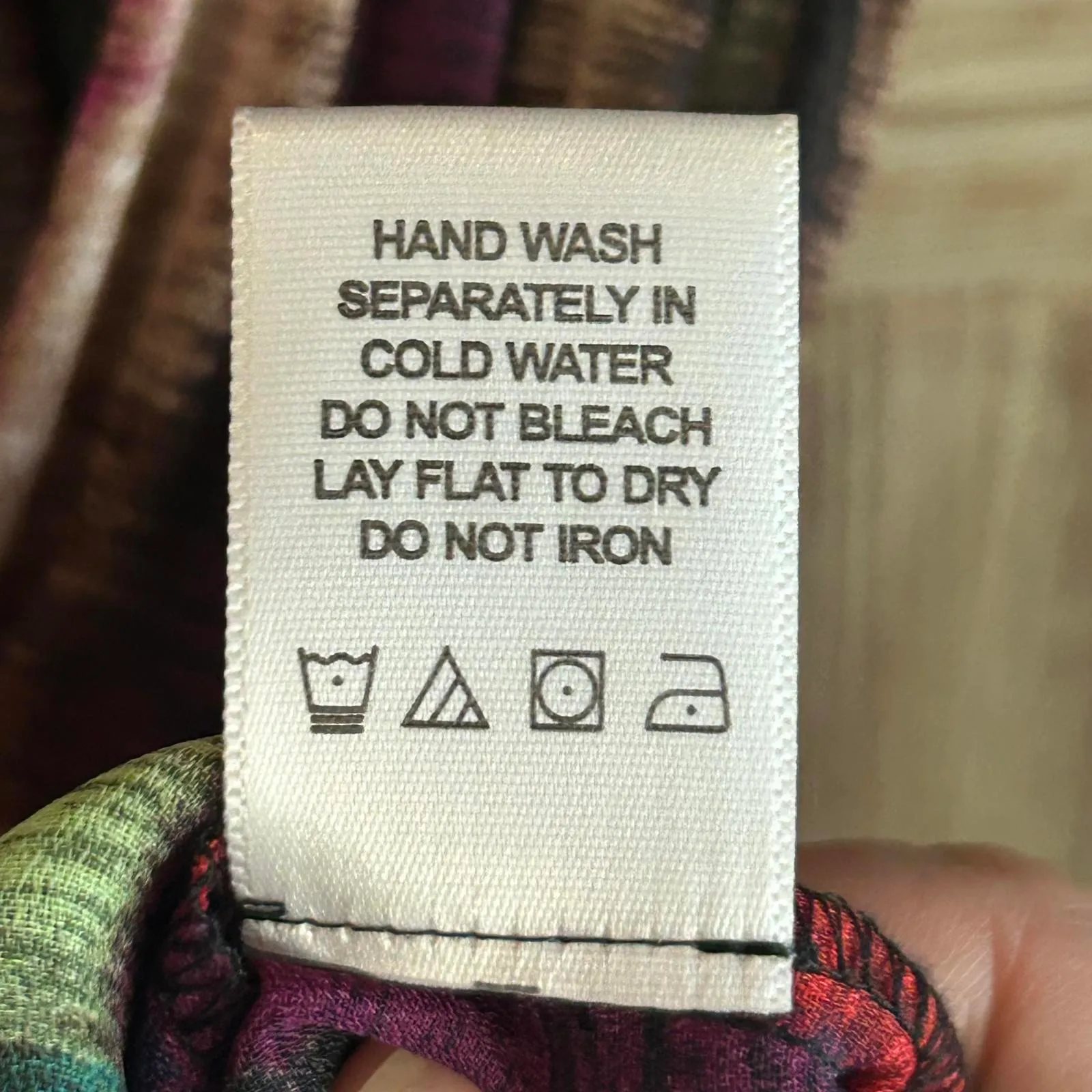 Sunny Leigh Women's Multicolor Striped Top Size PXL Bohemian - Image 7