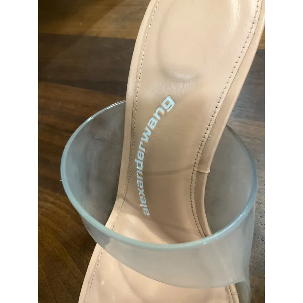ALEXANDER WANG Nudie Sandals in Peachy Nude 36 6 With Box Womens High Heels - Image 9