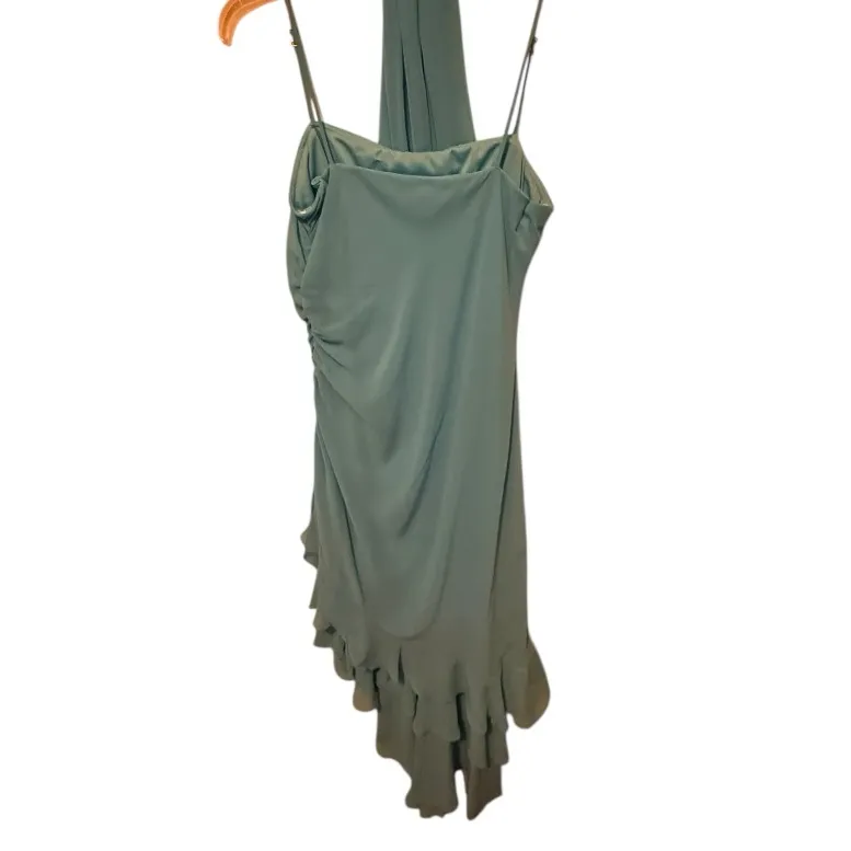 Dollar Blue Dress with Scarf Size L - Image 5