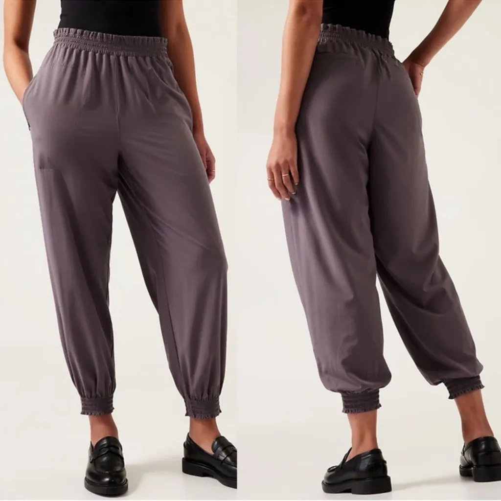 Athleta Savannah Featherweight Jogger Dusk Violet  8 Tall - Image 4
