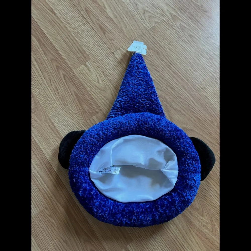 Blue Mickey Wizard Hat with Stars and Moon - Image 2