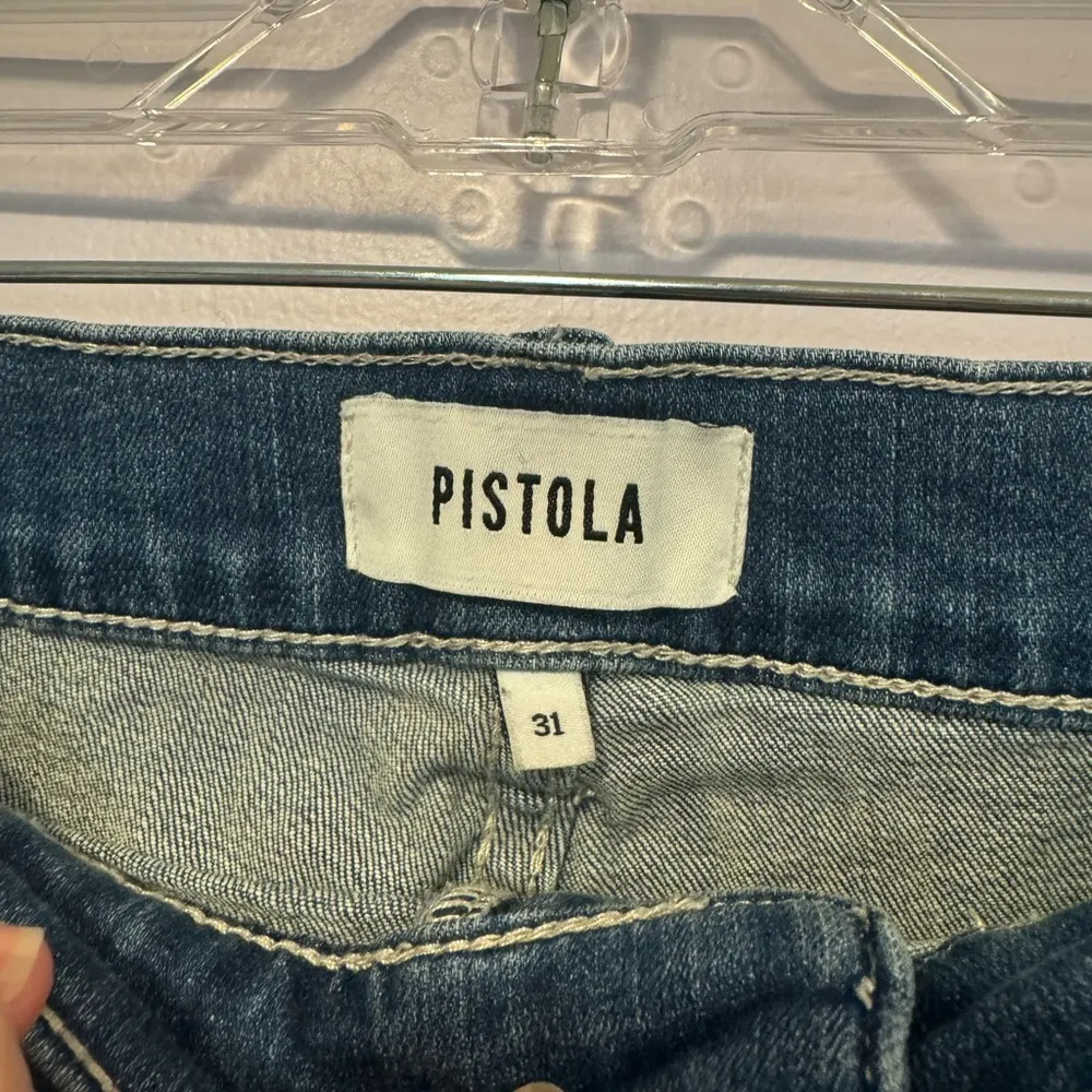 Pistola‎ Women's Blue Denim festival Shorts - Image 2