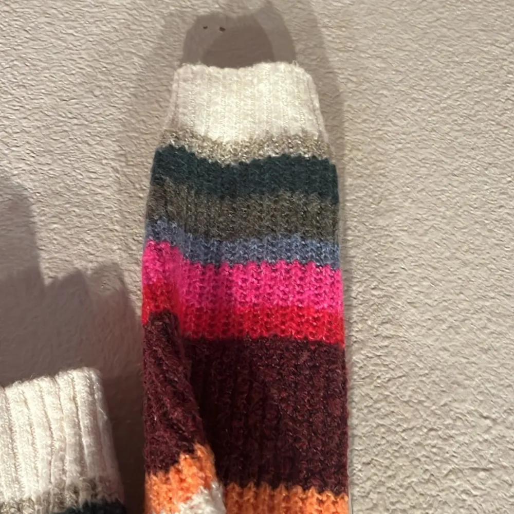 Women’s Soft Bright Striped Sweater Size XS - Image 5