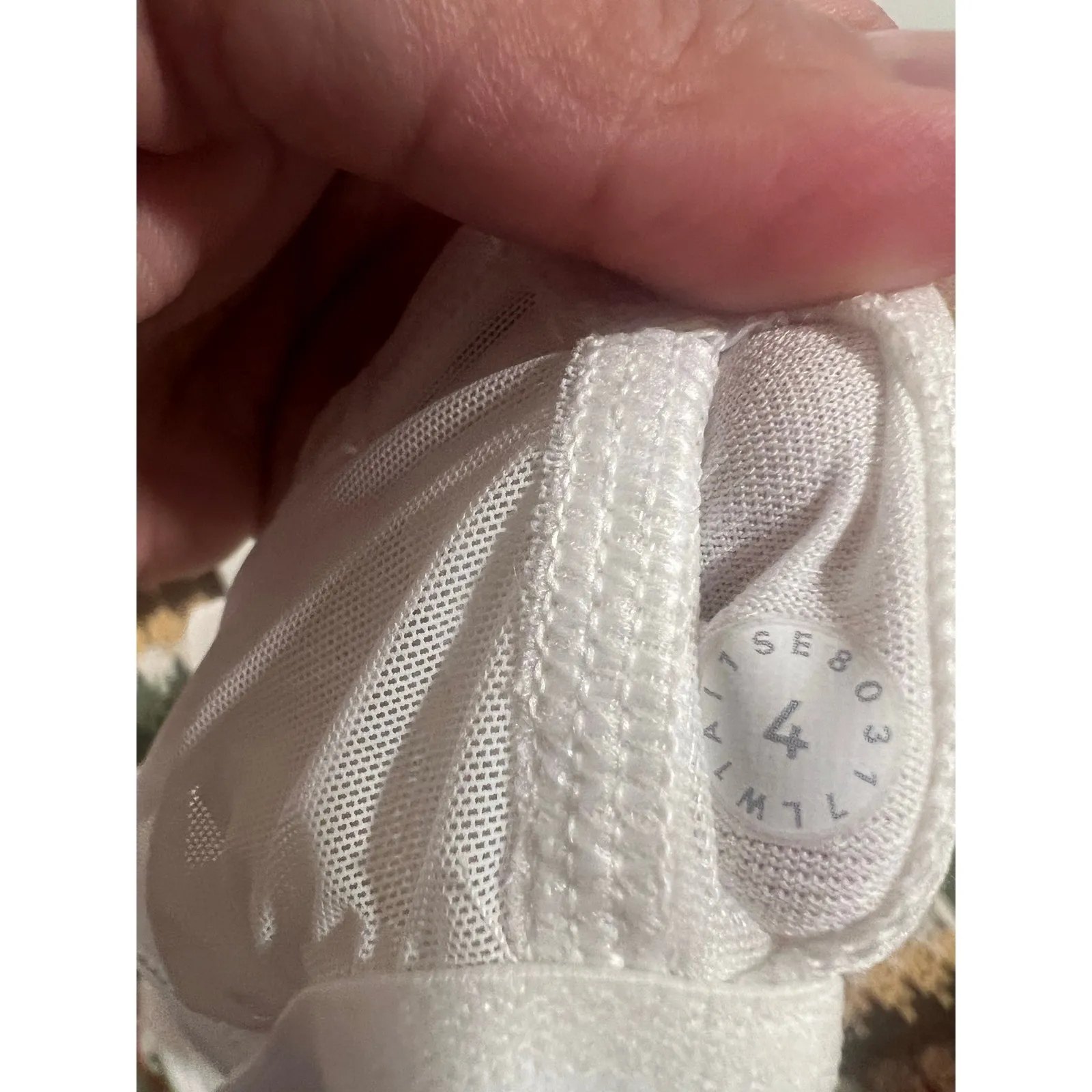 Lululemon White Double Strap Sports Bra White  4 - Image 5