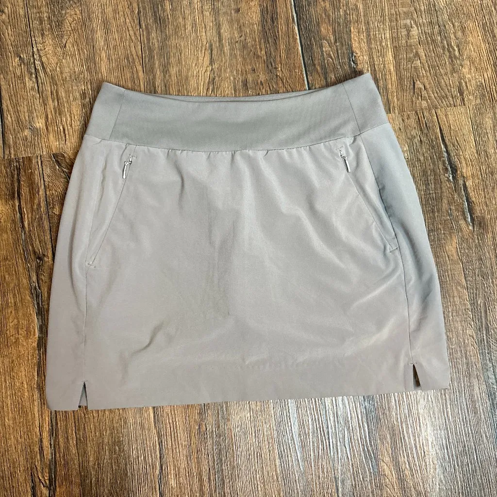 Athleta Soho Skort in Taupe Tan Grey - Image 2