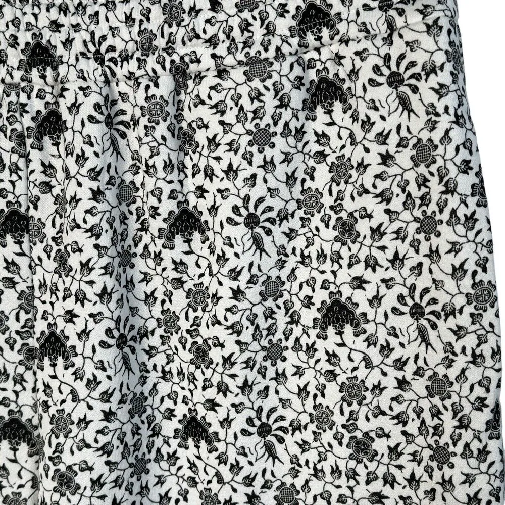 INC International Concepts Large Floral Jogger Pants Cuffed Pockets Hi - Image 2