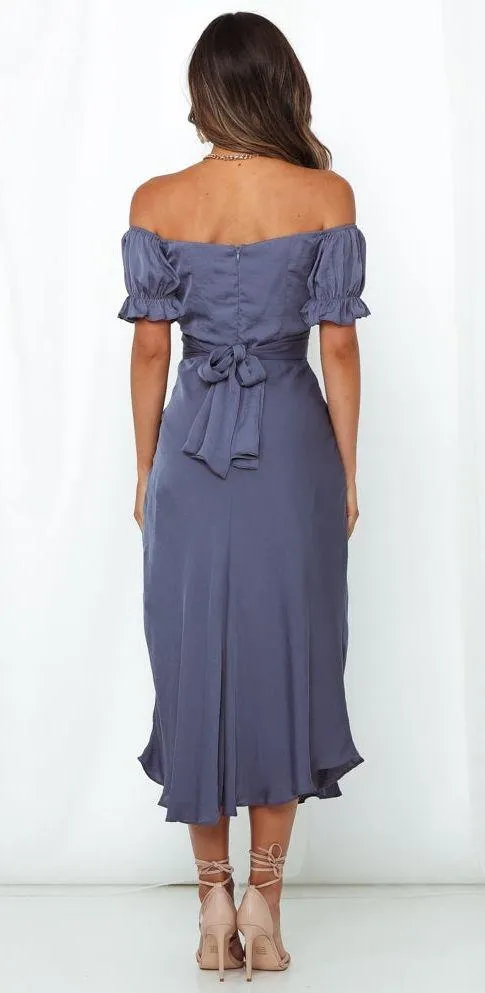 Sky Child Maxi Dress in Midnight Blue - Image 6