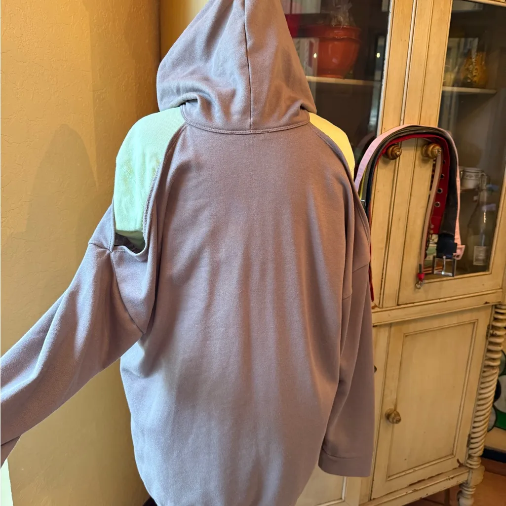 Forever 21 Tan Knit hoodie - Image 6