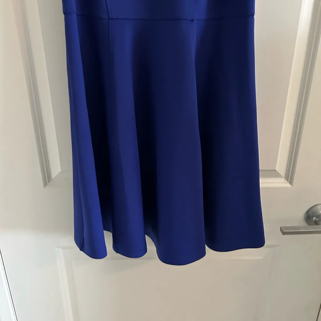 Ted Baker Cobalt Blue Sleeveless Mini Dress - Image 3