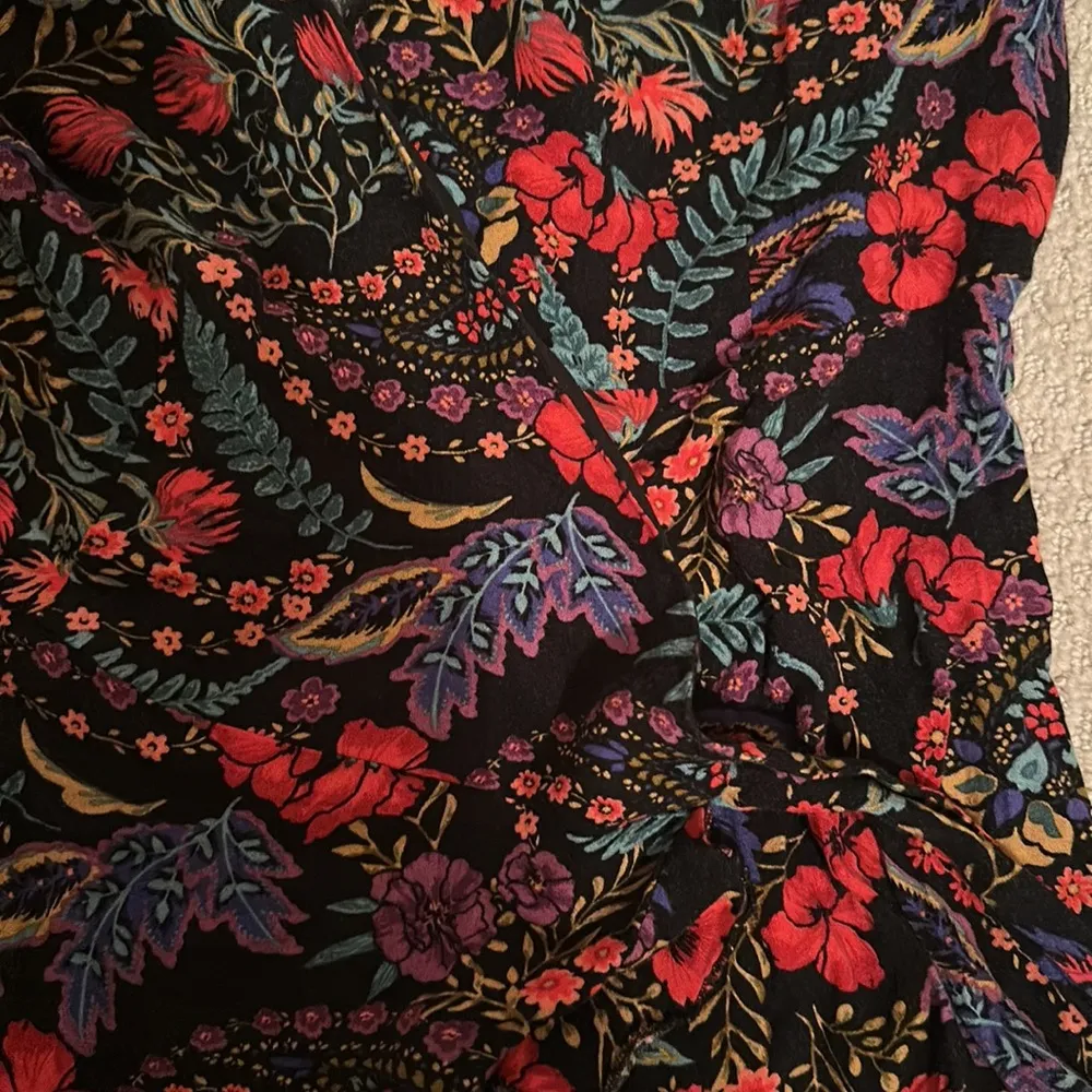 Forever 21 tie floral wrap dress - Image 3