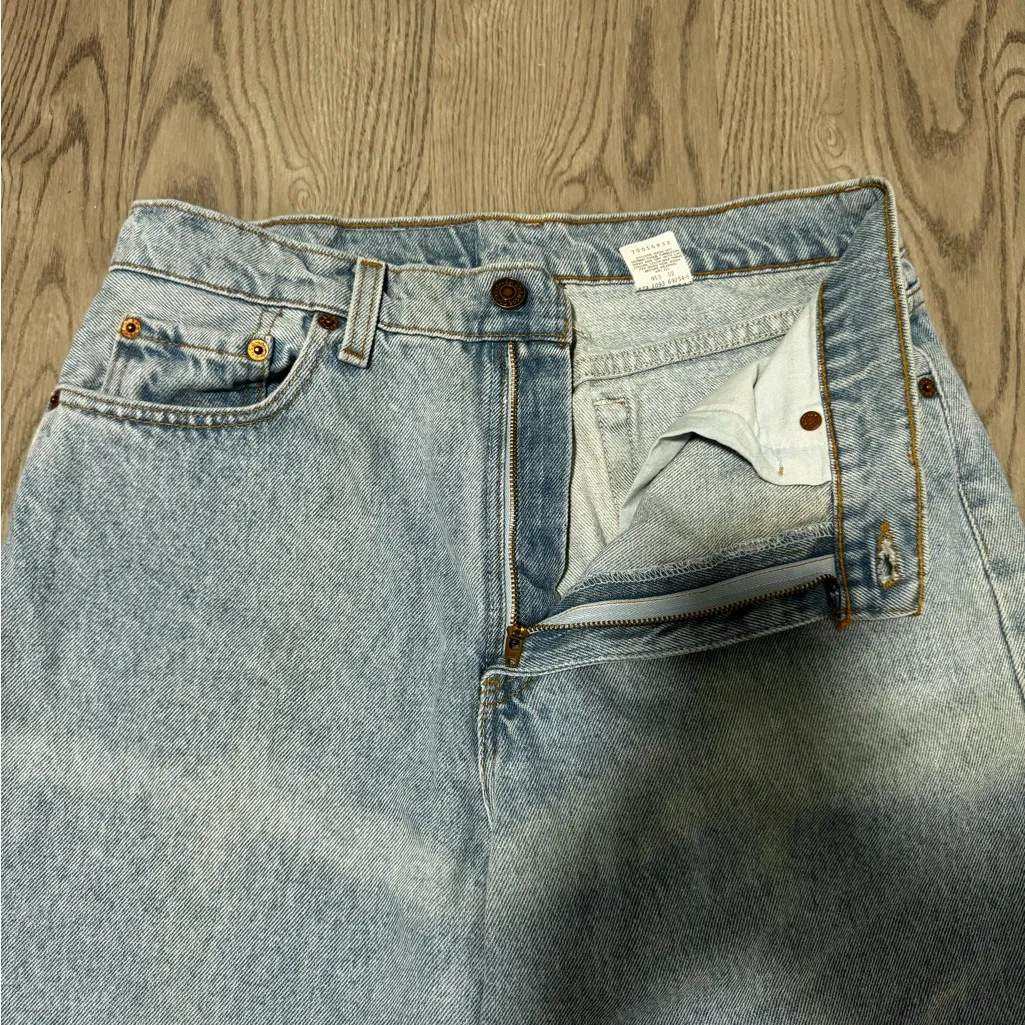 1993 Vintage Denim Levi's Unisex Retro Unique Jeans sz 10 90s‎ Zipper Streetwear - Image 12