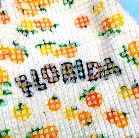 Vintage Florida Oranges Souvenir Pouch - Image 2