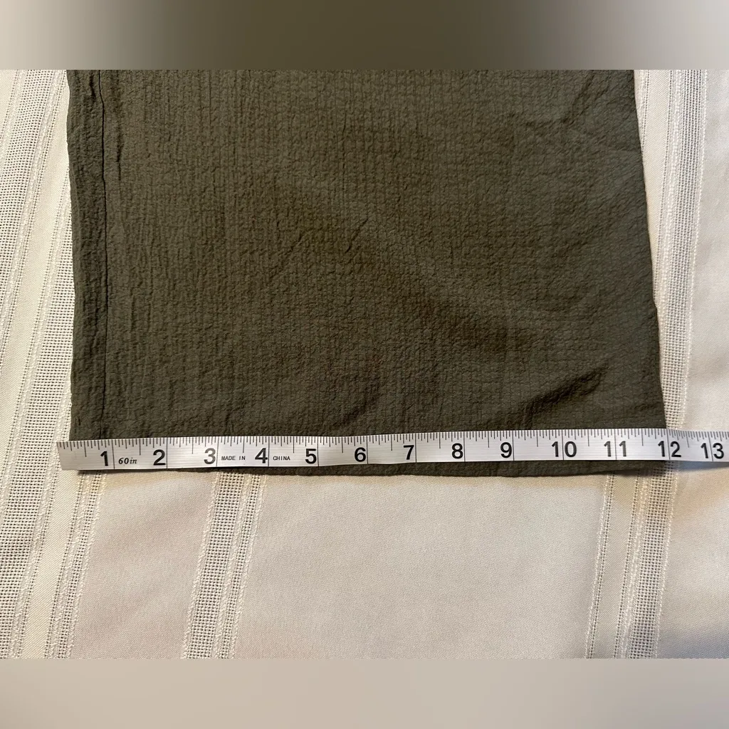 Calvin Klein Olive Green Sleeveless Jumpsuit - Image 12