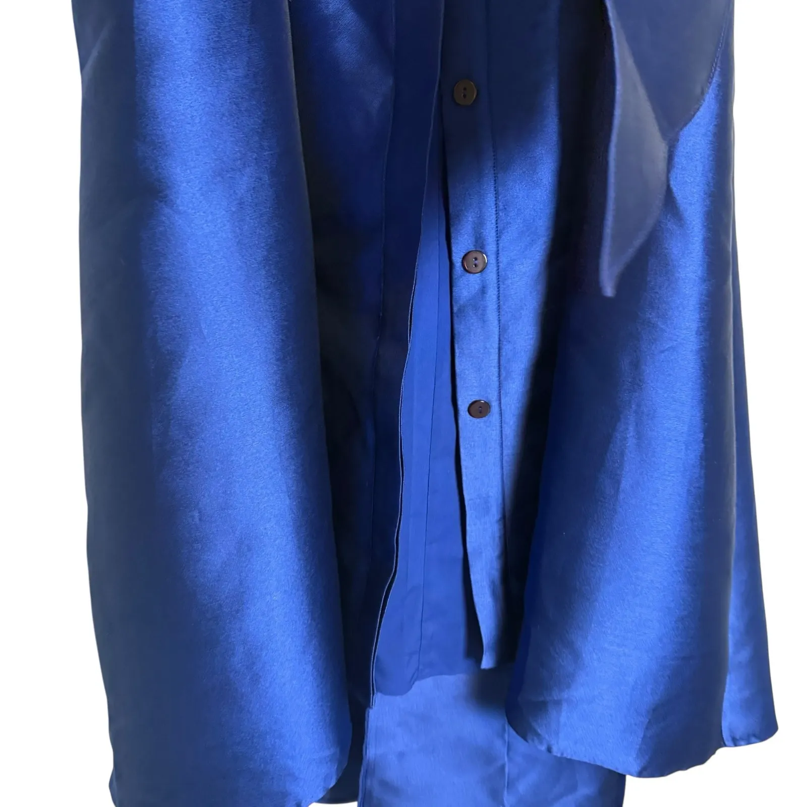 Teri Jon Mikado Royal Blue High - Image 10