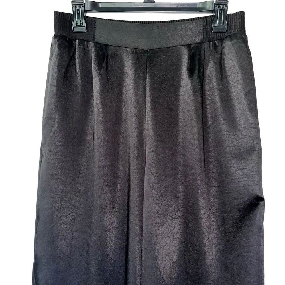 Sanctuary pull-on sateen Margot‎ wide leg pants small - Image 3