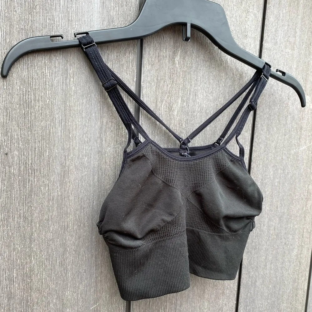 Stella McCartney Black Sports Bra - Image 3