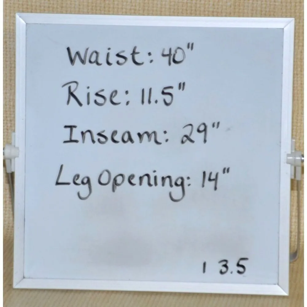 Talbots Hampshire Ladies Black & Pink Spotted Tapered Leg Pants Size 16 Career - Image 9