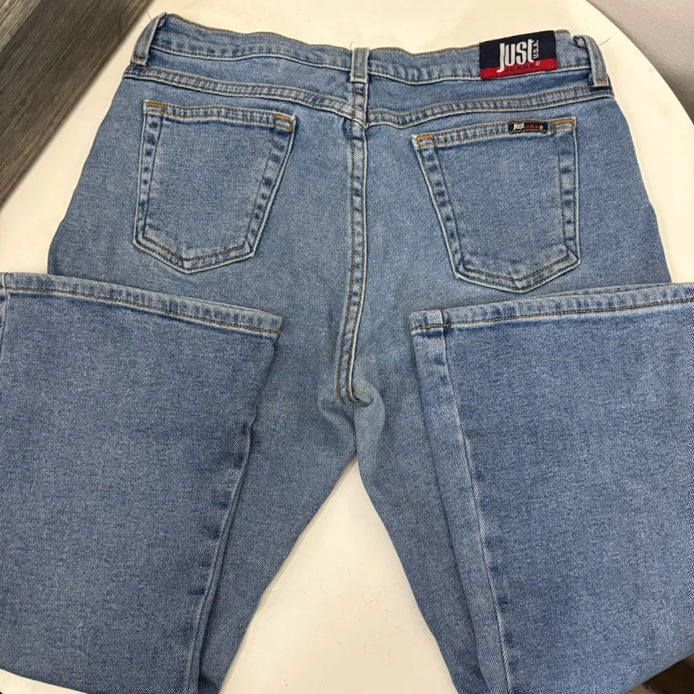 Just USA Blue Denim cropped Jeans - Image 6