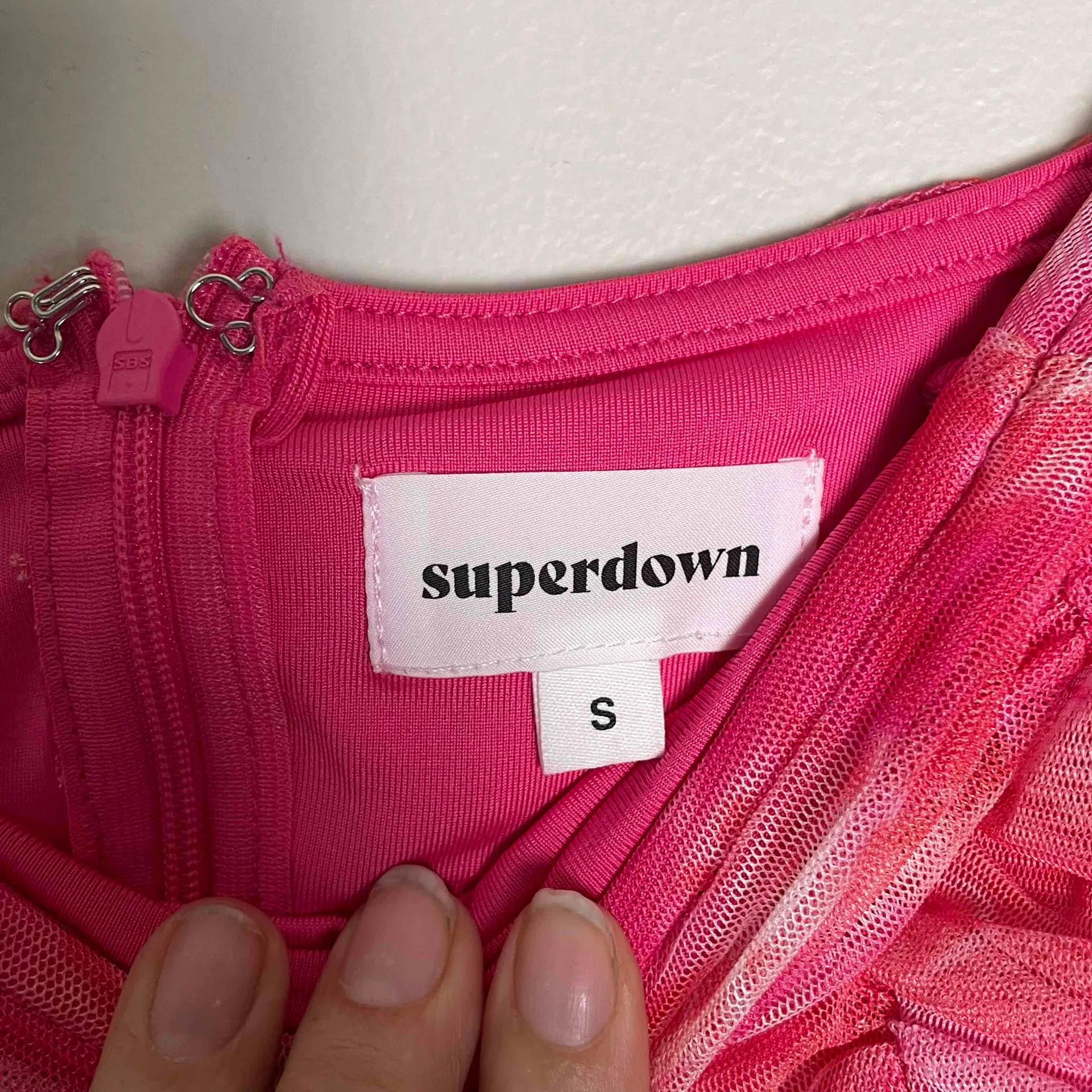 Superdown Womens Pink Strapless Ruched Bodycon Micro Mini‎ Dress Small - Image 6